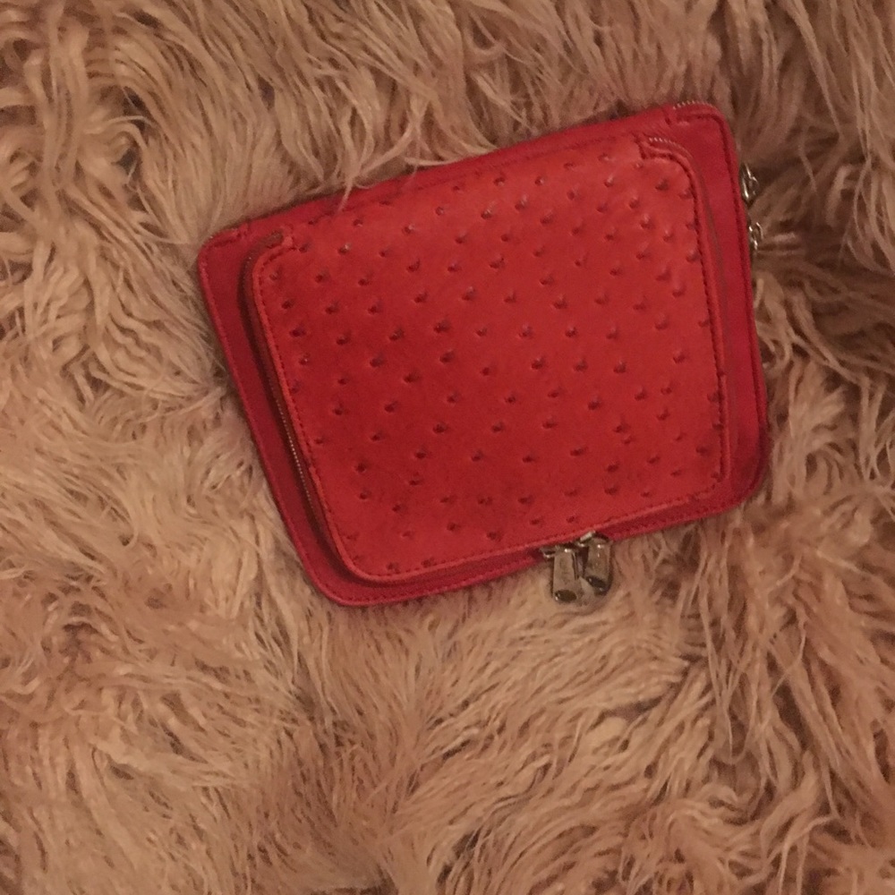 Leather cross body